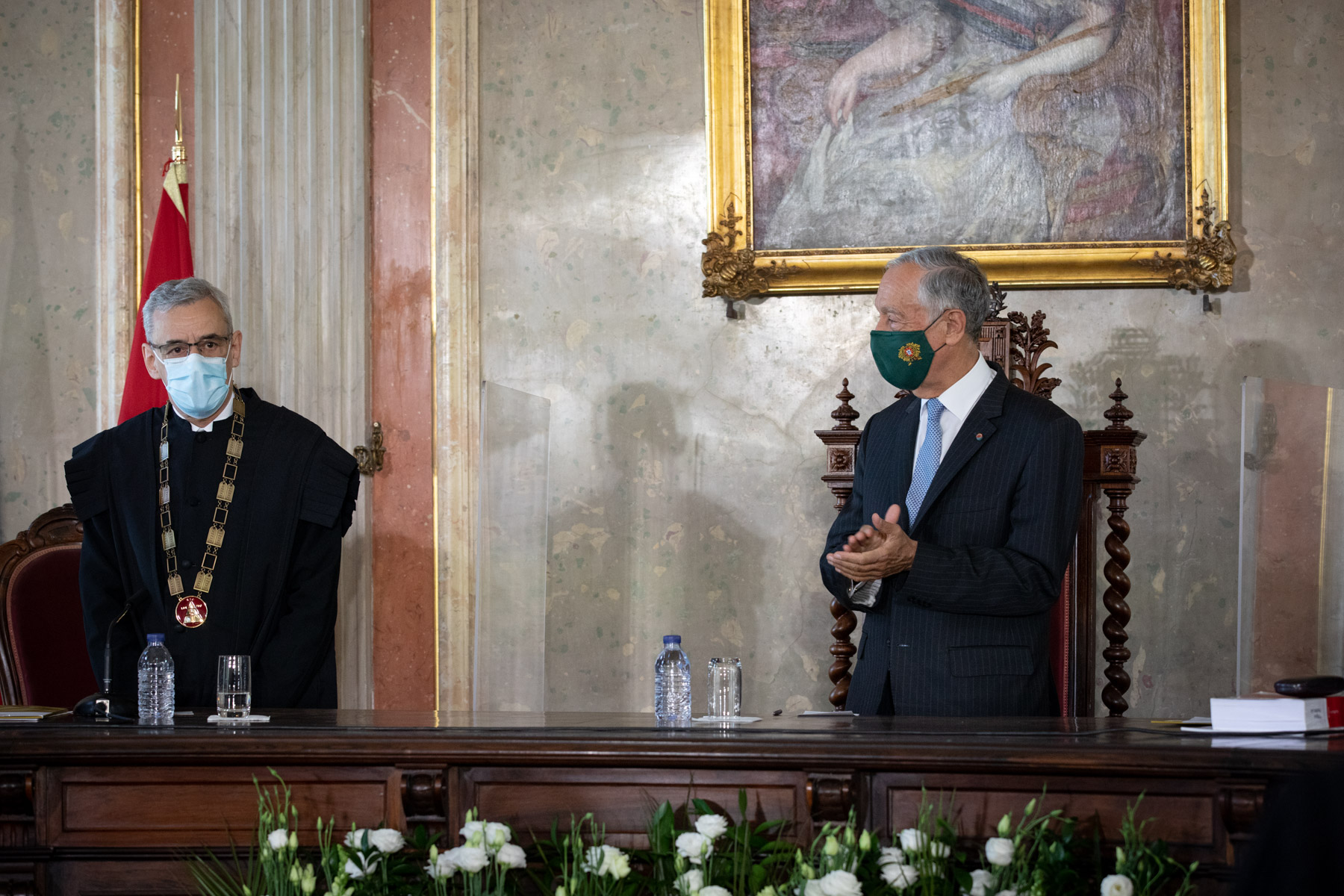 Presidente da República na Posse do novo Presidente do Supremo Tribunal